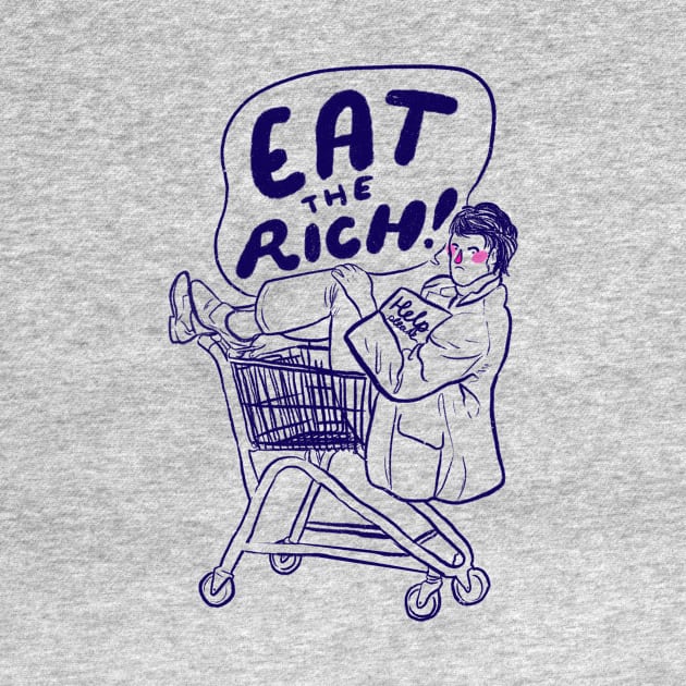 Eat the Rich! by Liberal Jane Illustration